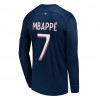 Maillot à Manches Longues Paris Saint-Germain Mbappé 7 Domicile 2023-24 Pour Homme